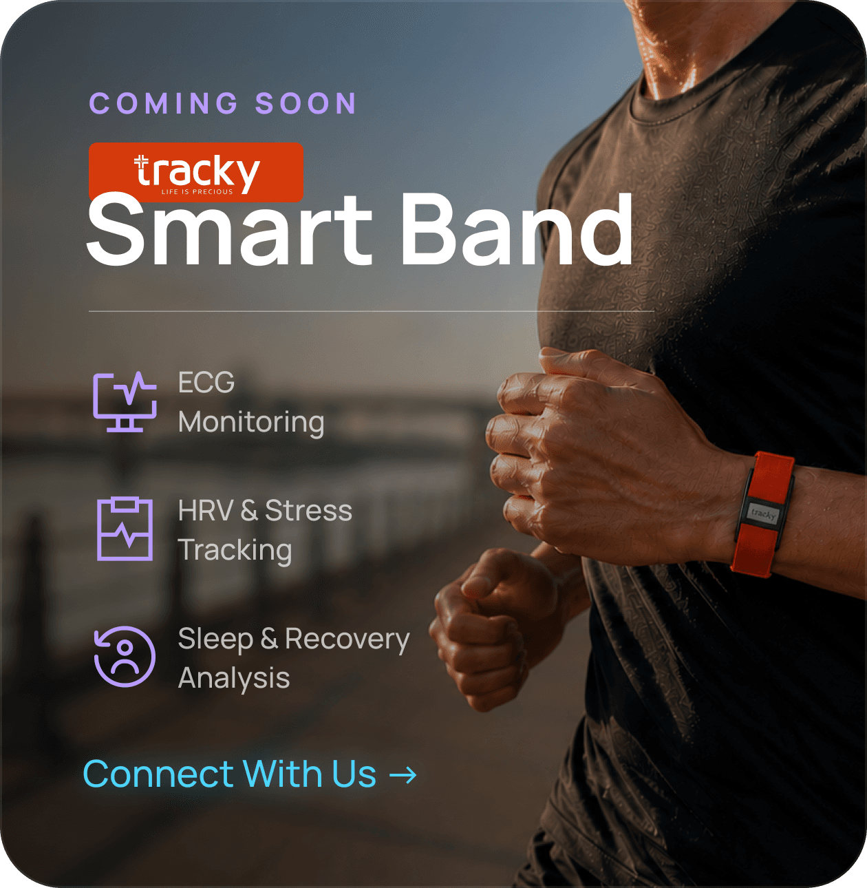 Tracky Smart Band - Coming Soon